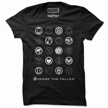 Tricou - AVENGE THE FALLEN (GLOW IN THE DARK) - MARVEL Style T-Shirt