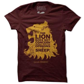 Tricou - The Lion And The Sheep - Game Of Thrones Style T-Shirt