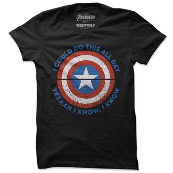 Tricou - I COULD DO THIS ALL DAY - MARVEL STYLE T-SHIRT