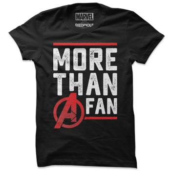 Tricou - MORE THAN A FAN - MARVEL OFFICIAL T-SHIRT