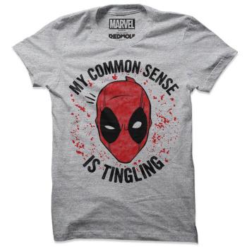 Tricou - MY COMMON SENSE IS TINGLING - MARVEL Style T-SHIRT